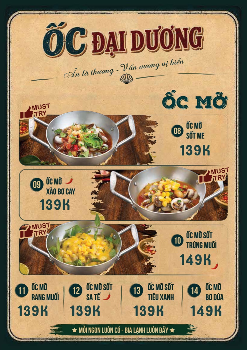 Menu trang 3