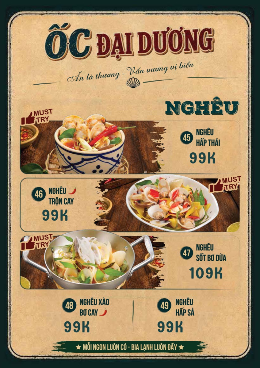 Menu trang 9