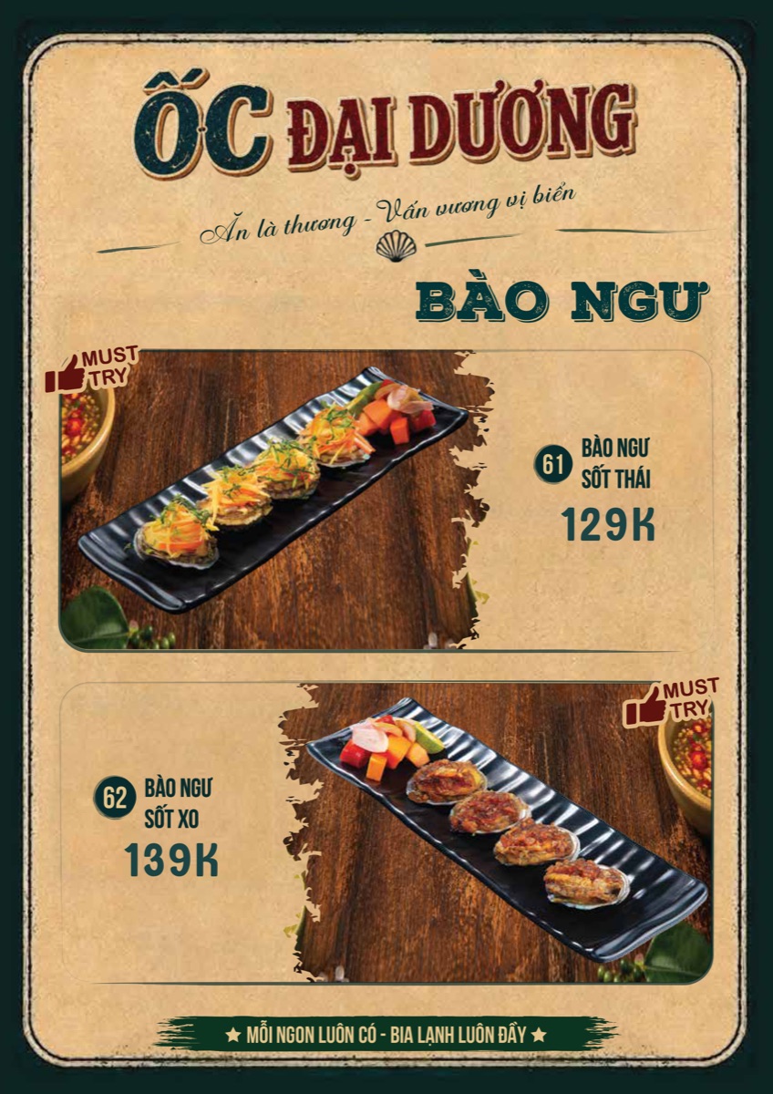Menu trang 13