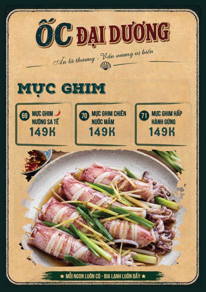 Menu trang 16